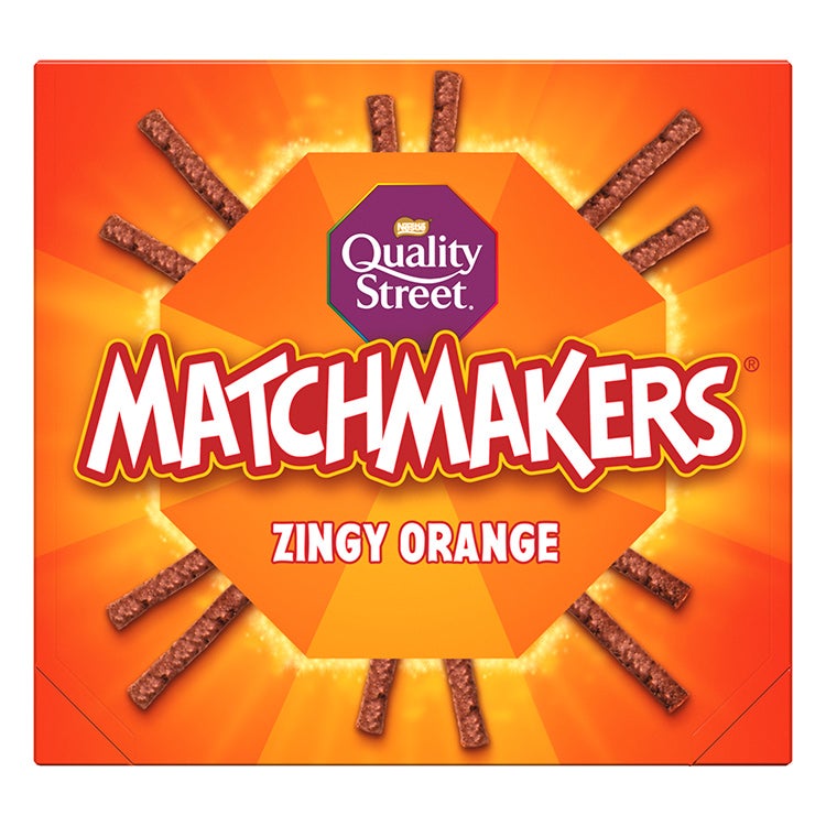 Quality Street Matchmakers Zingy Orange 120g