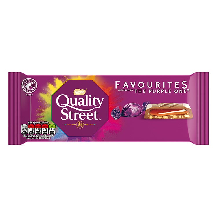 Quality Street The Purple One Chocolate Sharing Bar 87g